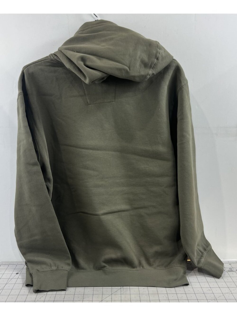 HUK Barb U Cotton Fleece Hoodie Sweatshirt Moss Men’s Sz. M New - Picture 4 of 6